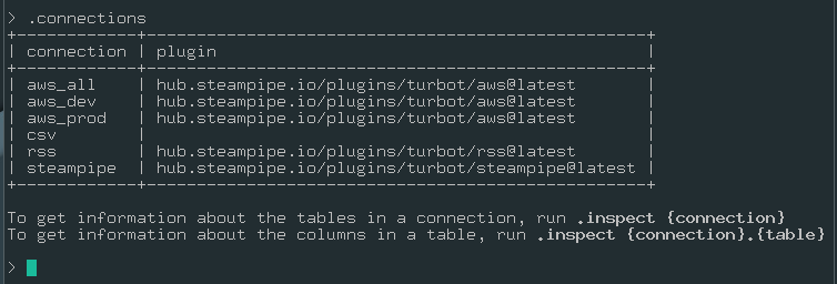 lists-all-connections-in-steampipe